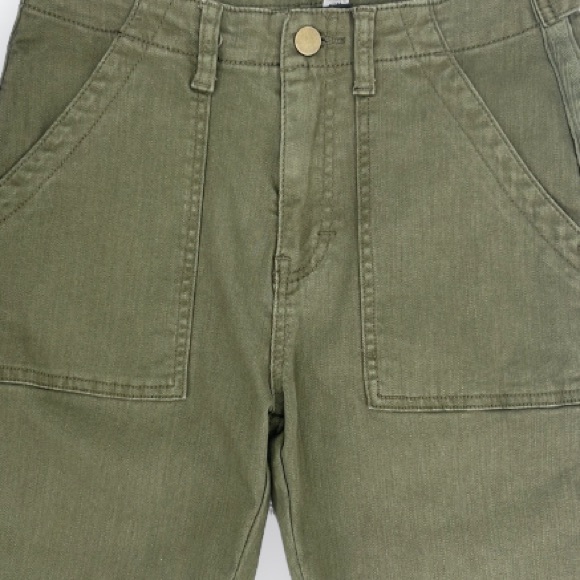 Lord & Taylor Highwaist Cropped Cargo Jean - Picture 2 of 3